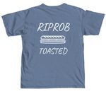 RIPROB, a Blue Jean Comfort Colors Unisex Tee (back-view)