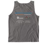 Paddles for a Purpose, a Grey Comfort Colors Tank Top (back-view)