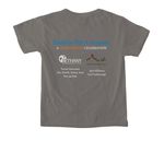 Paddles for a Purpose, a Grey Comfort Colors Youth Tee (back-view)
