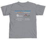 Paddles for a Purpose, a Granite Comfort Colors Unisex Tee (back-view)