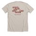OTMR Live 2026 - Burgundy, a Heather Dust Premium Unisex Tee (back-view)