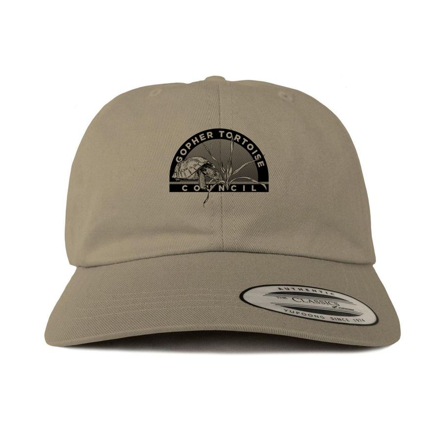 Gopher Tortoise Council, a Khaki Printed Classic Baseball Cap