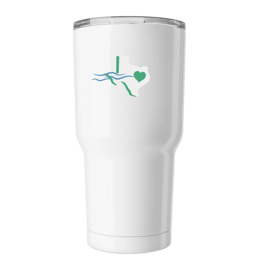 FOUND tumbler, a White Insulated Tumbler