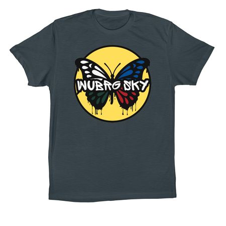 WUBRG Sky - New Logo, a Dark Grey Premium Cotton Tee
