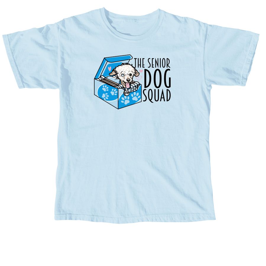 SDS - Q-Tip, a Chambray Comfort Colors Unisex Tee