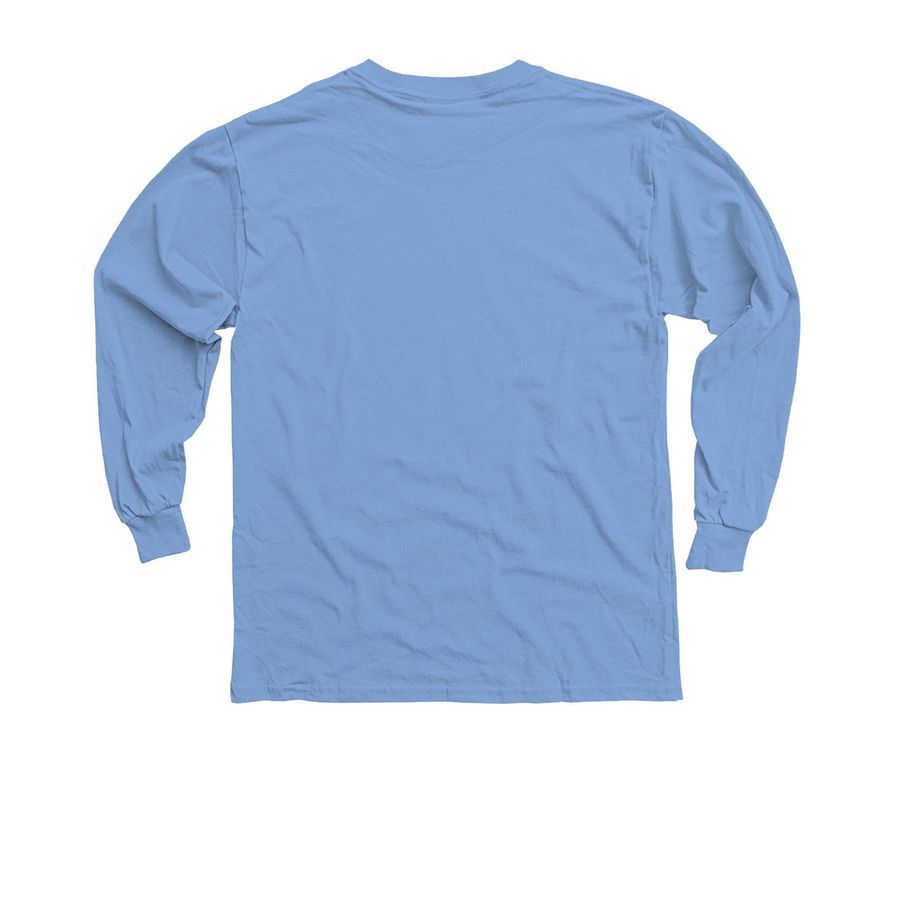 LIMITED TIME TTY MERCH - YOUTH!, a Carolina Blue Youth Long Sleeve Tee (back-view)