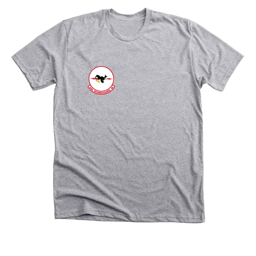 343d Patch - Spring/ Summer Items, a Athletic Heather Premium Unisex Tee