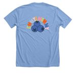 OG Emmy's Memmy, a Heather Carolina Blue Premium Unisex Tee (back-view)