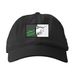 The UNICORN Castle Hats, a Black Printed Eco Baseball Cap