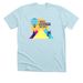 World Narcolepsy Day 2022, a Heather Ice Blue Premium Unisex Tee