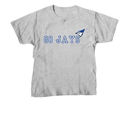 Go Jays, a Sport Grey Youth Unisex Tee
