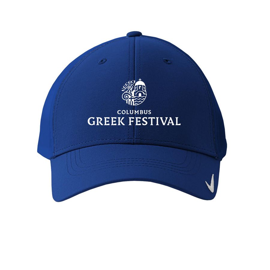 Classic Logo Hat, a Game Royal Printed Nike Dri-FIT Legacy Performance Cap