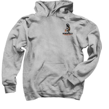 Smoking Kokopelli, a Sport Grey Pullover Hoodie