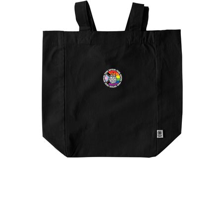 HOPKINS PRIDE TOTE BAGS, a Black Recycled Cotton Tote Bag
