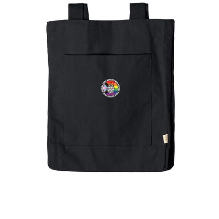 HOPKINS PRIDE TOTE BAGS, a Black Reclaimist Everywhere Tote Bag