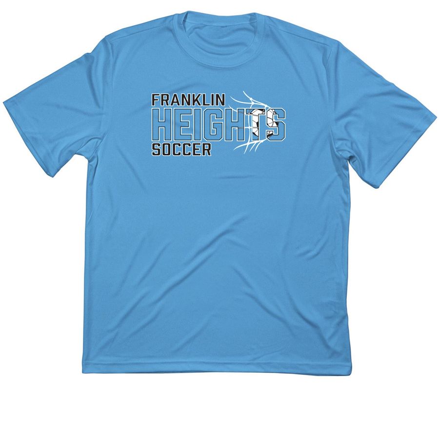 Franklin Heights Girls Soccer, a Carolina Blue Classic Performance Tee