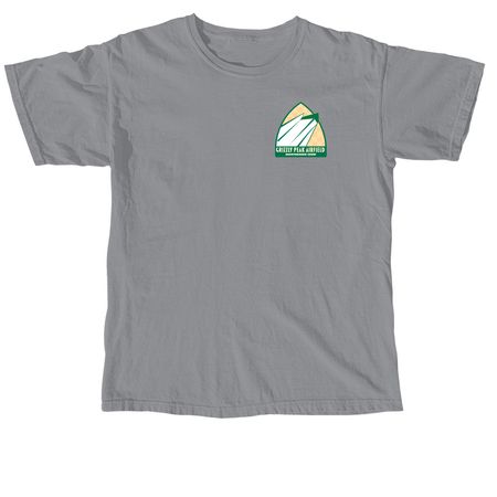 Airfield Maintenance, a Granite Comfort Colors Unisex Tee