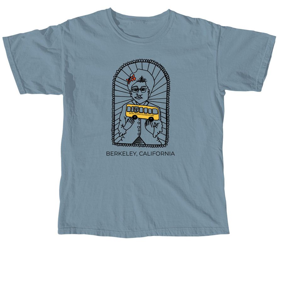 Rosa Parks Pride | Parent Design Winner, a Ice Blue Comfort Colors Unisex Tee