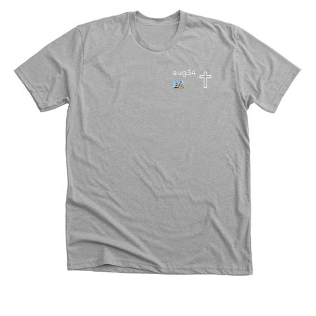 bdnbvj, a Athletic Heather Premium Unisex Tee