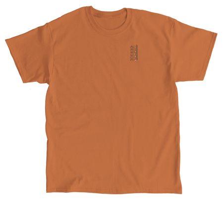 Mcm Structured&nbsp;, a Texas Orange Classic Unisex Tee (back-view)