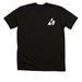 TAP Logo Shirts, a Black Heather Premium Unisex Tee