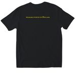 ???Impeach, Imprison, Impale???&nbsp;, a Black Softstyle Cotton Tee (back-view)