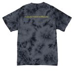 ???Impeach, Imprison, Impale???&nbsp;, a Black Crystal Tie Dye Tee (back-view)