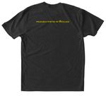 ???Impeach, Imprison, Impale???&nbsp;, a Vintage Black Triblend Unisex Tee (back-view)