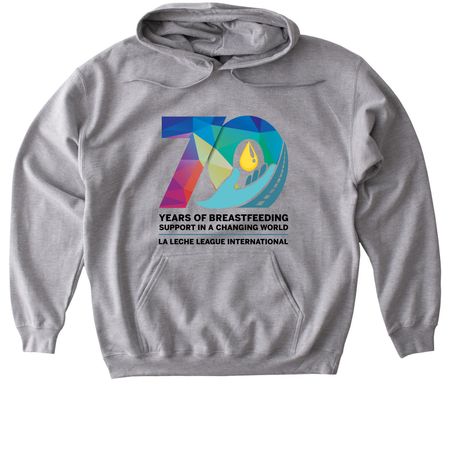 LLLI 70th Anniversary Conference, a Sport Grey Gildan Softstyle Pullover Hoodie