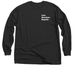 Leer. Devolver. Repetir., a Black Classic Long Sleeve Tee