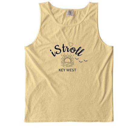 iStroll Summer, a Butter Comfort Colors Tank Top