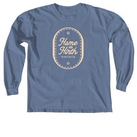 Saddle Stitch Apparel (CGF Giveback), a Blue Jean Comfort Colors Long Sleeve Tee