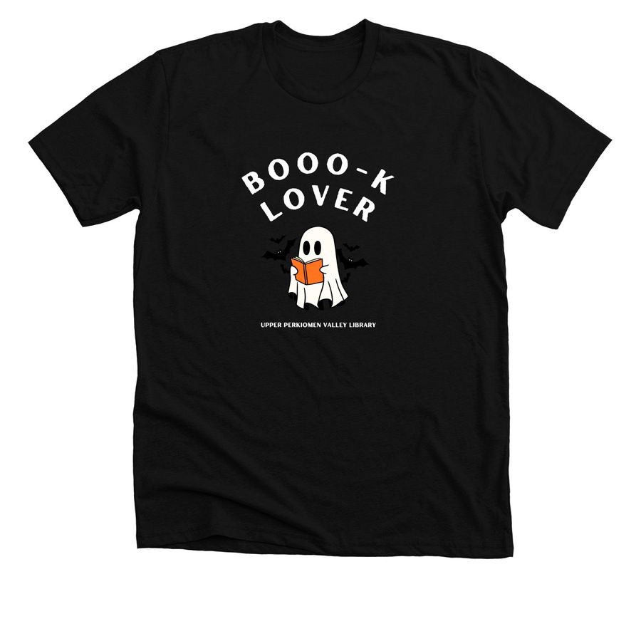 Booo-k Lover&nbsp;, a Solid Black Blend Premium Unisex Tee