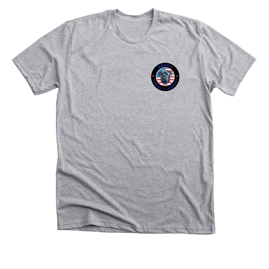 Zero Woofs Given, a Athletic Heather Premium Unisex Tee