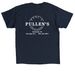 Vintage Pullen's Pools Shirt Galveston, IN, a Navy Classic Unisex Tee (back-view)