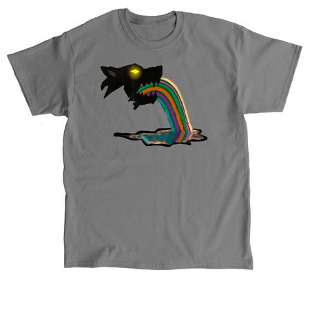 Rainbow Dark, a Charcoal Classic Unisex Tee