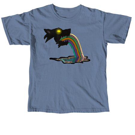 Rainbow Dark, a Blue Jean Comfort Colors Unisex Tee