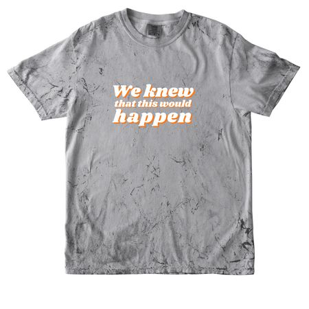 We knew that this would happen, a Smoke Comfort Colors Colorblast Tee