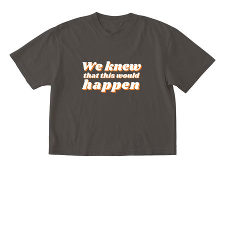 We knew that this would happen, a Pepper Comfort Colors Boxy Tee