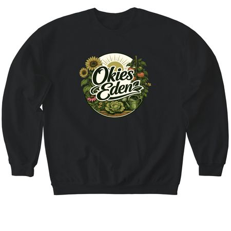 The one and only Okies Eden T-Shirt, a Black Softstyle Crewneck Sweatshirt
