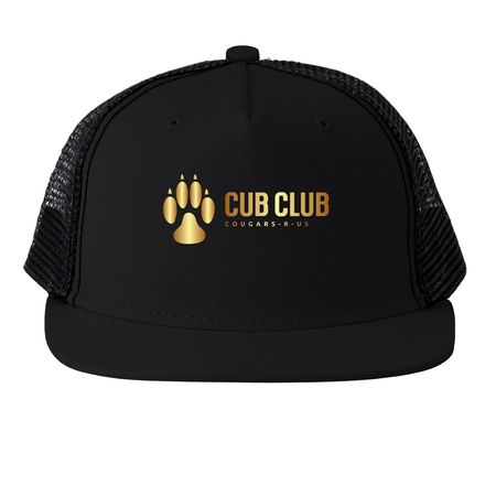 Cougar Club Trucker Hat Crow Cougar Mat Club Trucker Cap main image 3