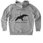 NYSFA Annual Field Meet 2026, a Heather Grey Stanley/Stella Unisex Cultivator 2.0 Zip Up Pullover Hoodie (back-view)