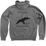 NYSFA Annual Field Meet 2026, a Deep Heather Zip Up Hoodie (back-view)