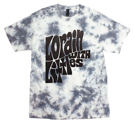 LwL "LoCo" Tye Dye, a Grey Crystal Tie Dye Tee