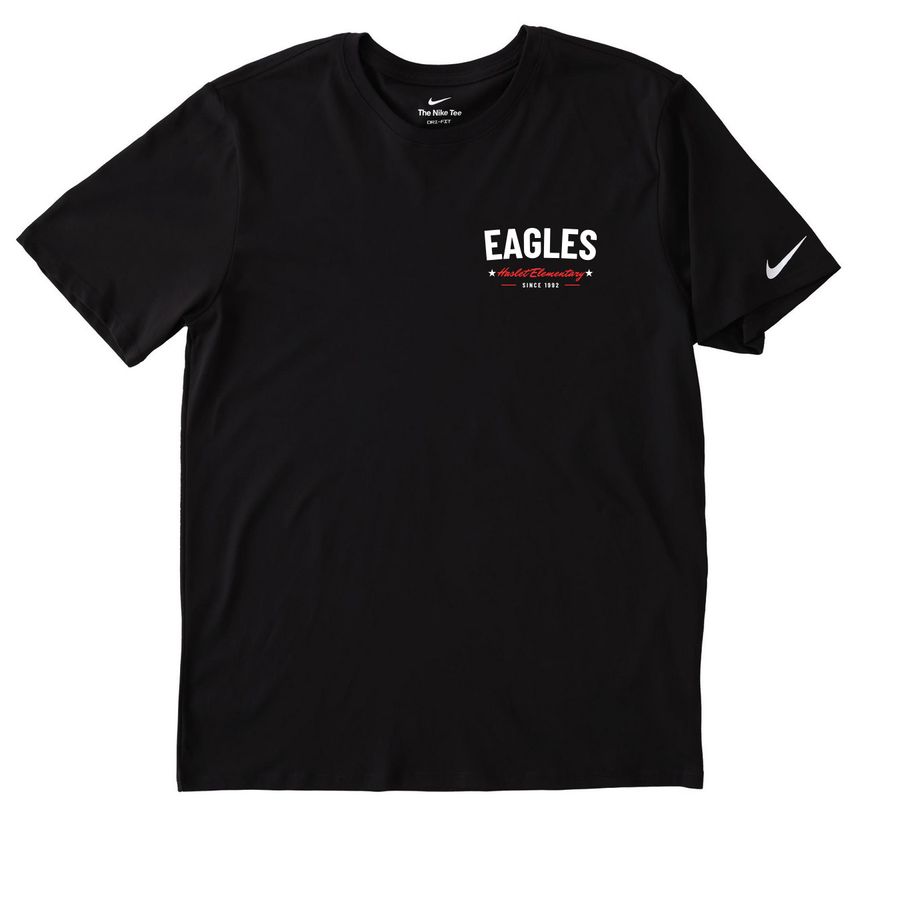 Haslet Bold Performance Collection, a Black Nike Dri-FIT Jersey Blend Performance Tee