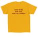 Support Cobber Cheer, a Gold Classic Unisex Tee (back-view)