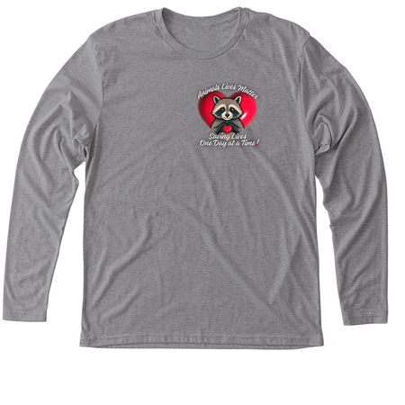 Animals Lives Matter of East Texas, a Premium Heather Triblend Long Sleeve Tee