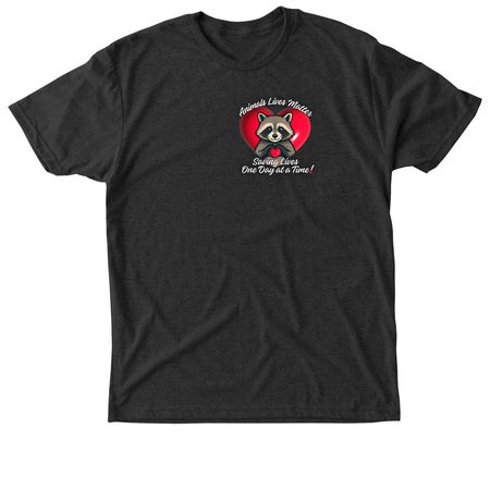 Animals Lives Matter of East Texas, a Vintage Black Triblend Unisex Tee