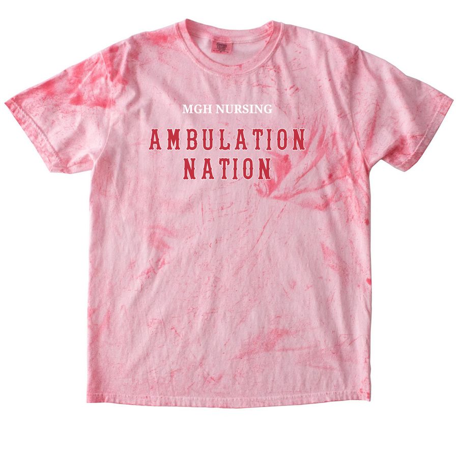 Ambulation Nation, a Hibiscus Comfort Colors Colorblast Tee
