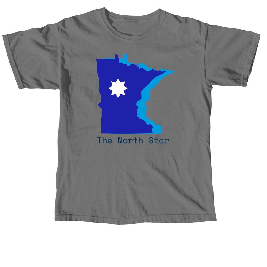 North Star Shirt, a Grey Comfort Colors Unisex Tee